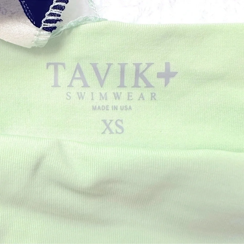 NWT Tavik Extra-High Leg Extra-Cheeky Bikini Bottom Sea Foam Green Size X-Small